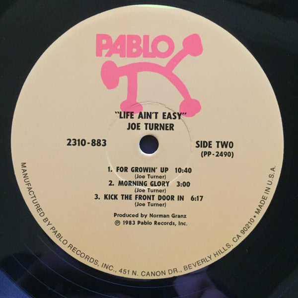 Big Joe Turner : "Life Ain't Easy" (LP, Album)