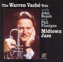 The Warren Vaché Trio With John Bunch And Phil Flanigan : Midtown Jazz (LP, Album)