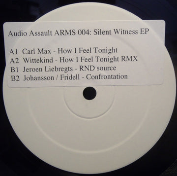 Various : Chapter Four: Silent Witness E.P. (12", Promo, W/Lbl, Sti)