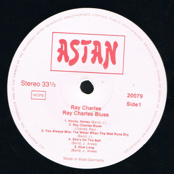Ray Charles : 40 All Time Greatest Hits (3xLP, Comp, Box)