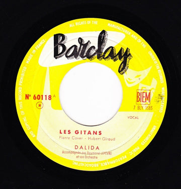 Dalida : Les Gitans  (7", Single)