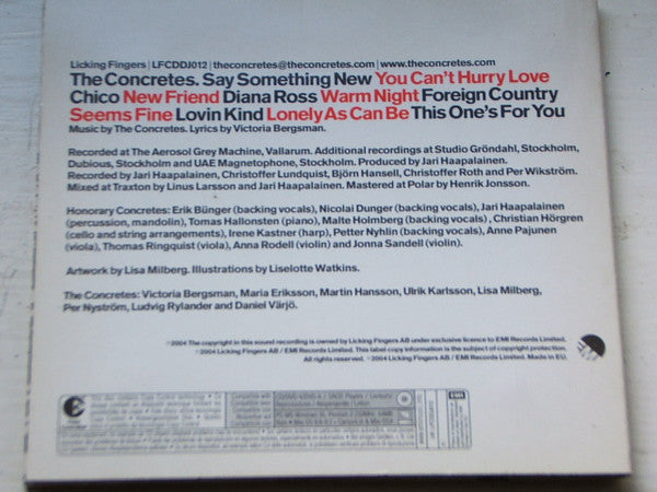 The Concretes : The Concretes (CD, Album, Copy Prot., Promo)
