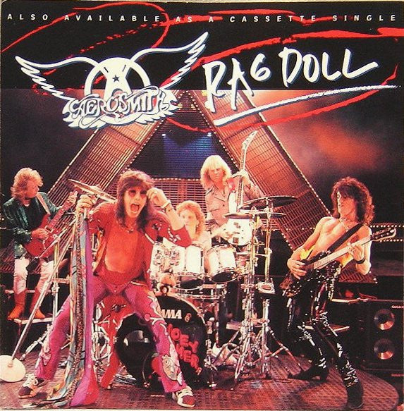 Aerosmith : Rag Doll (7", Single, 3rd)
