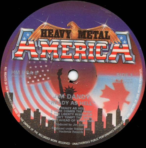 Jim Dandy : Ready As Hell (LP, Album)