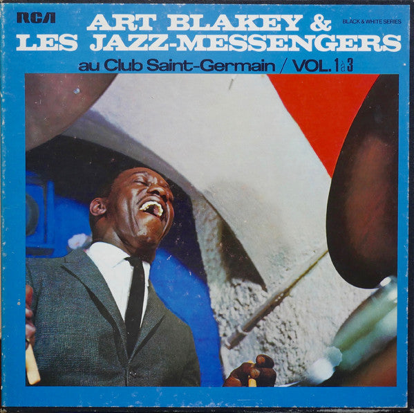 Art Blakey & Les Jazz-Messengers* : Au Club Saint-Germain / Vol. 1 À 3 (3xLP, Album, RE + Box, Comp)