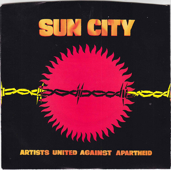 Artists United Against Apartheid : Sun City (7", Single, Promo)