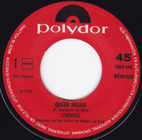Lemming : Queen Jacula (7", Single)