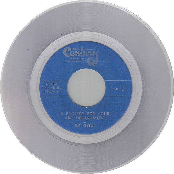 Jim Keysor : A Project For Your Art Department (7", Promo, RE, Cle)