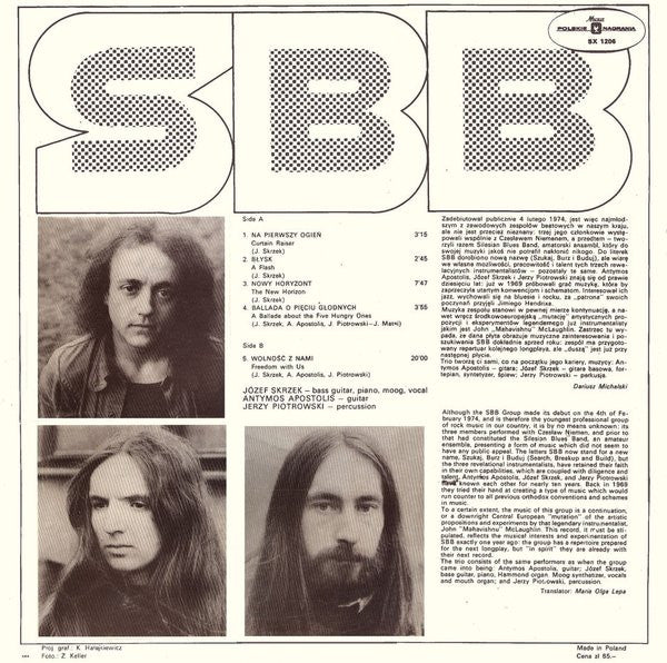 SBB : Nowy Horyzont (LP, Album, RP, Red)