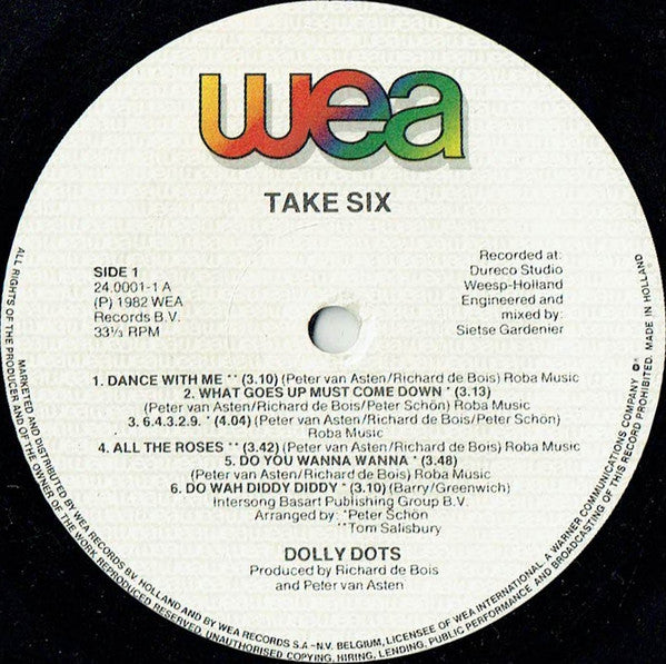 Dolly Dots : Take Six (LP, Album)