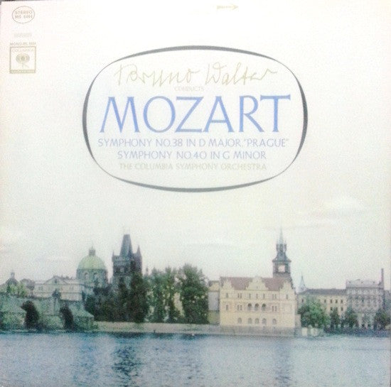 Bruno Walter Conducts Mozart* : Symphony No.38 In D Major, "Prague" / Symphony No.40 In G Minor (LP, Album)
