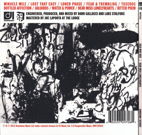 Cold War Kids : Dear Miss Lonelyhearts (CD, Album, Gat)