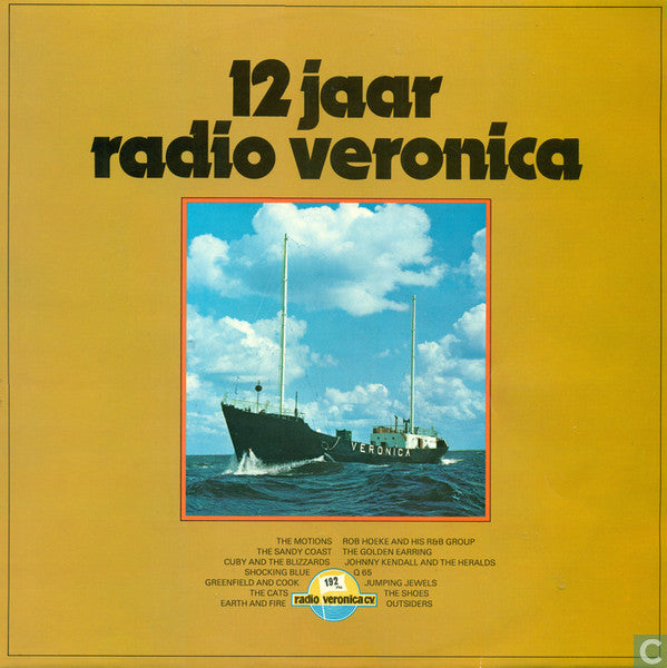 Various : 12 Jaar Radio Veronica (LP, Comp)