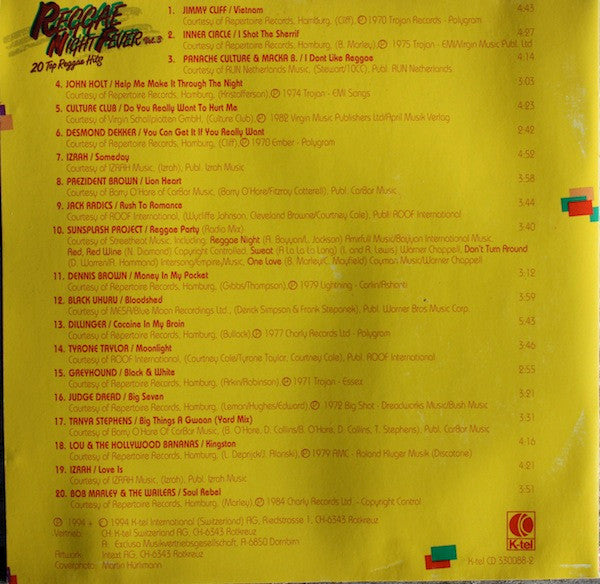 Various : Reggae Night Fever Vol. 3 (CD, Comp)