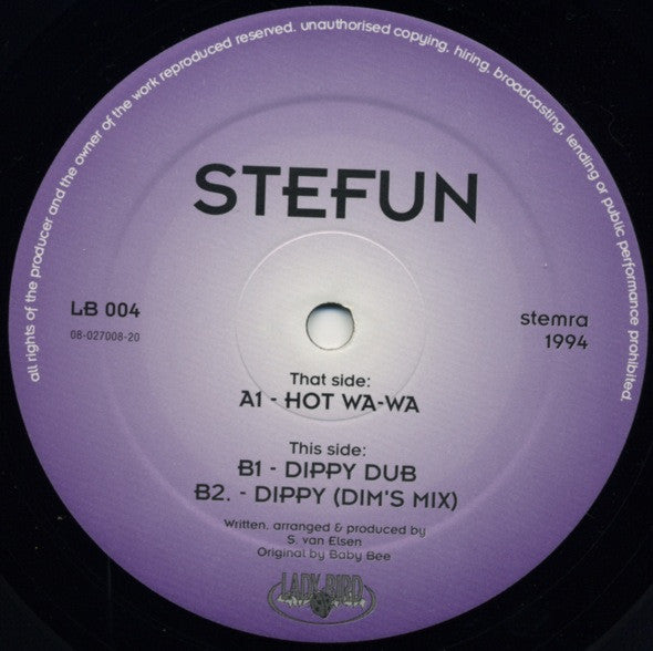 Stefun* : Hot Wa-Wa (12")