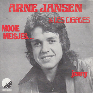 Arne Jansen & Les Cigales : Mooie Meisjes... (7", Single)