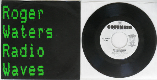 Roger Waters : Radio Waves (7", Single, Promo)