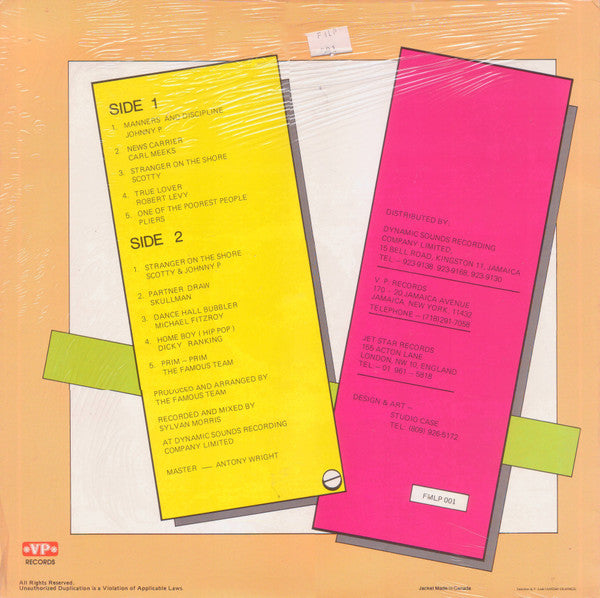 Various : Dance Hall Bubblers (LP, Comp)
