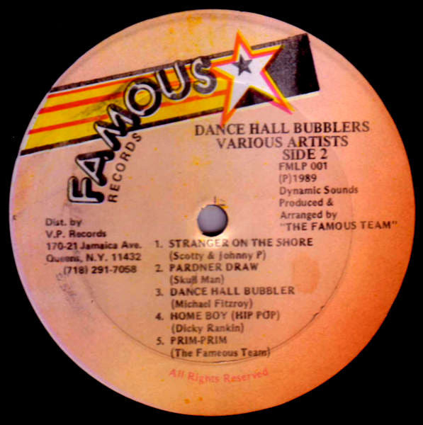 Various : Dance Hall Bubblers (LP, Comp)