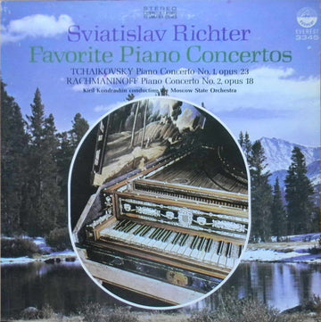 Sviatoslav Richter : Favorite Piano Concertos (LP)