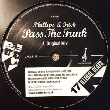 Phillips & Fitch : Pass The Funk (12")