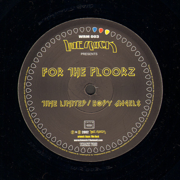 For The Floorz : Time Limited / Body Angels (12")