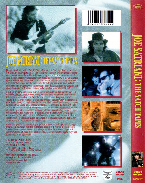 Joe Satriani : The Satch Tapes (DVD-V, PAL)