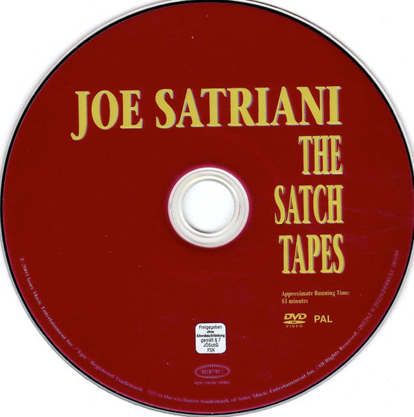 Joe Satriani : The Satch Tapes (DVD-V, PAL)