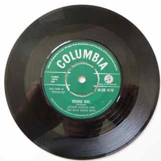 Johnny Duncan & His Blue Grass Boys : My Lucky Love (7")