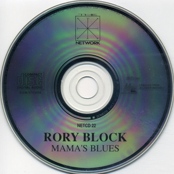 Rory Block : Mama's Blues (CD, Album)