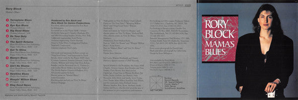 Rory Block : Mama's Blues (CD, Album)