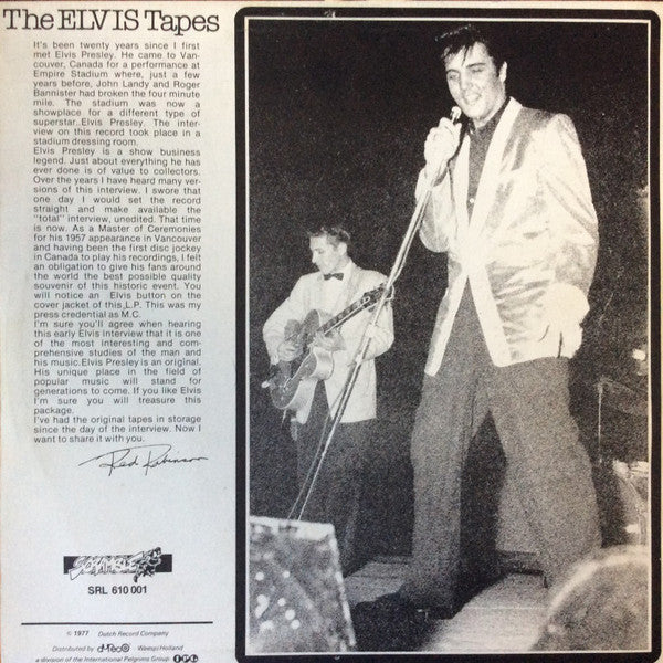 Elvis Presley : The Elvis Tapes (LP, Mono)