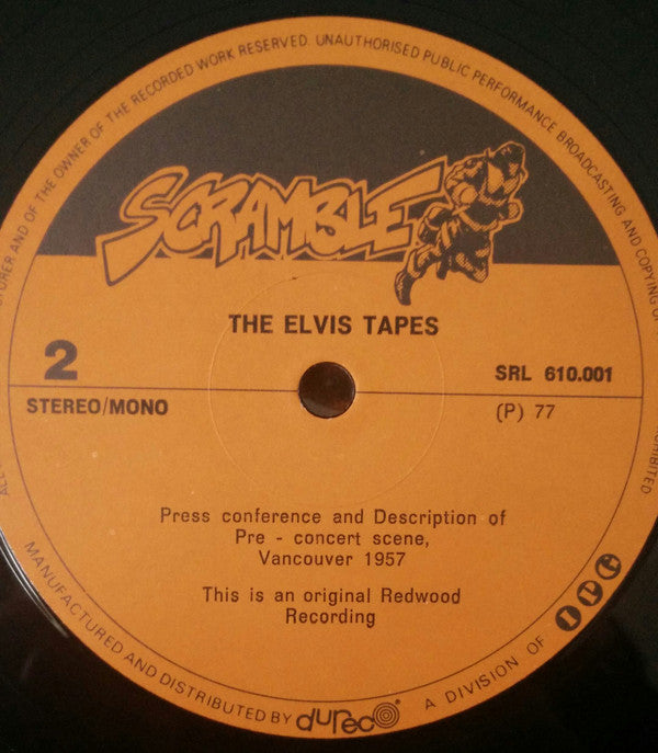 Elvis Presley : The Elvis Tapes (LP, Mono)