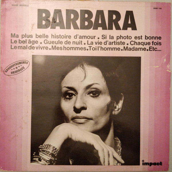 Barbara (5) : Barbara (LP, Comp, RE)