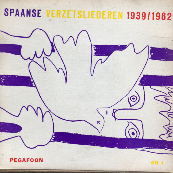 Michele L. Straniero en Margot (7) , Begeleiding: Fausto Amodei : Spaanse Verzetsliederen 1939/1962 (7")