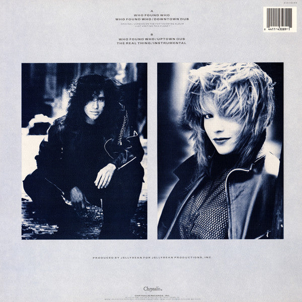 Jellybean* Featuring Elisa Fiorillo : Who Found Who (12")