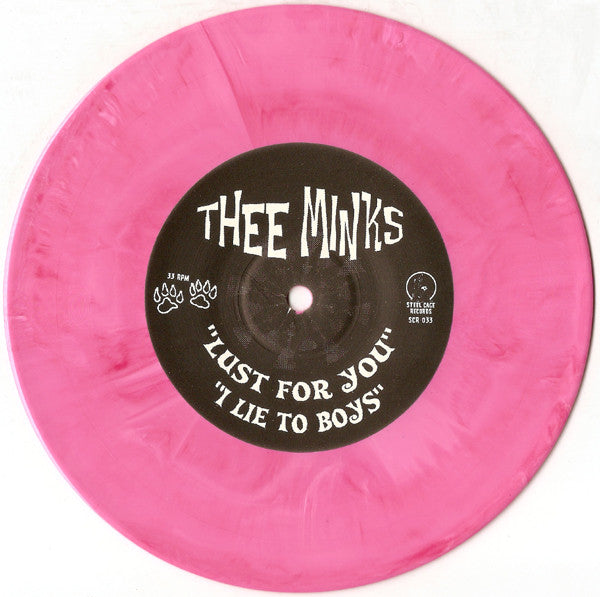 Thee Minks : Songs About Boys (7", Pin)