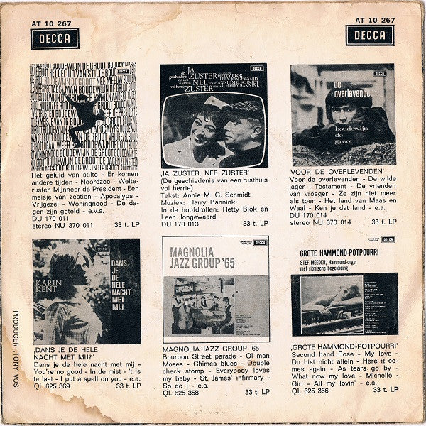 Boudewijn de Groot : Onder Ons / Verdronken Vlinder (7", Single, Mono)