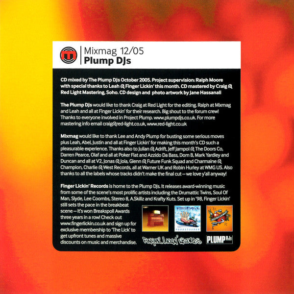 Plump DJs : The Breakbeat Annual (CD, Comp, Mixed, Jew)