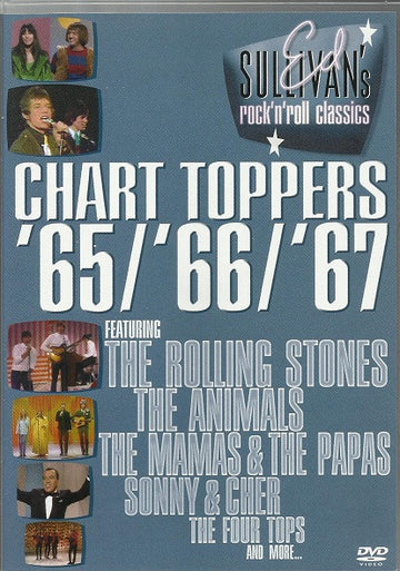 Various : Chart Toppers '65/'66/'67 (DVD, Comp)