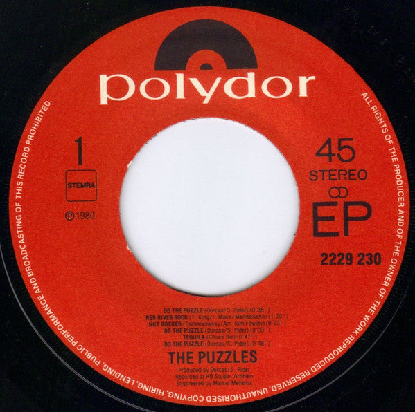 The Puzzles (2) : Do The Puzzle (7", EP)