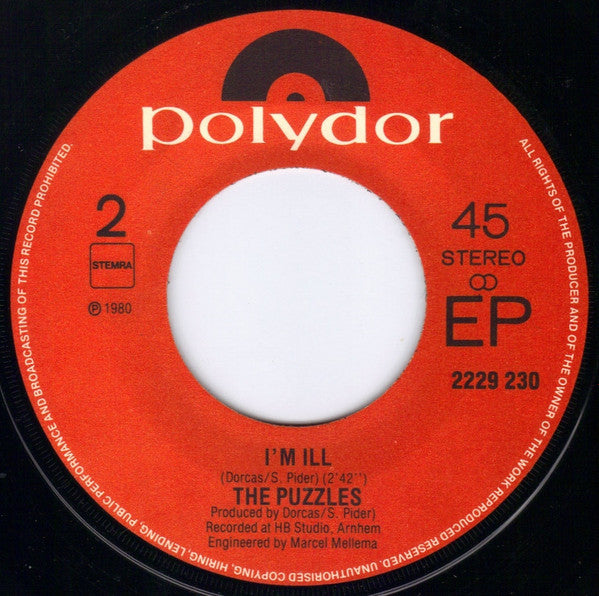 The Puzzles (2) : Do The Puzzle (7", EP)