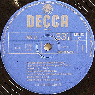 The Rolling Stones : The Rolling Stones (LP, Album, Mono)
