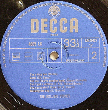 The Rolling Stones : The Rolling Stones (LP, Album, Mono)