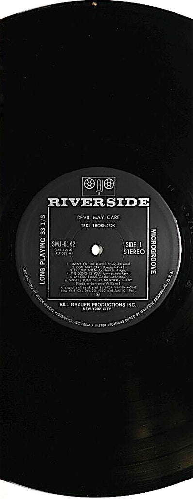Teri Thornton : Devil May Care (LP, Album, RE)