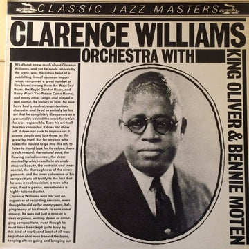 Clarence Williams And His Orchestra : Clarence Williams Orchestra With King Oliver & Bennie Moten (LP, Comp)