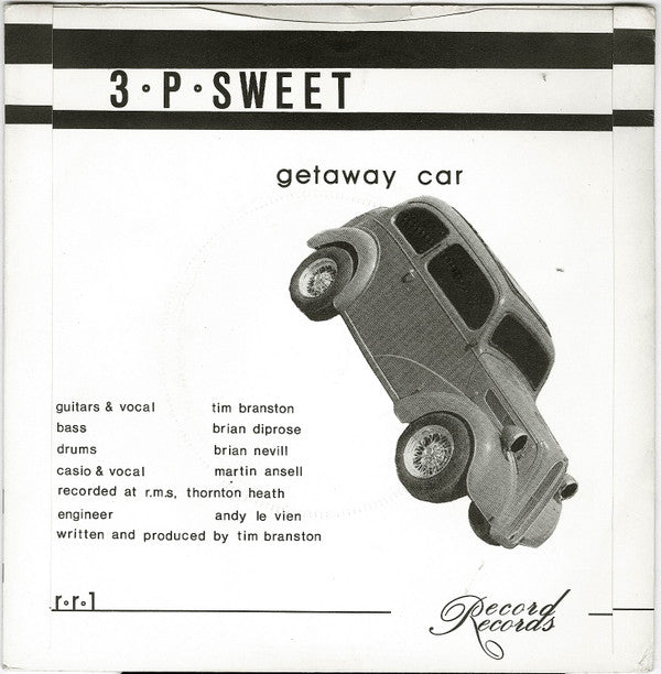 3.P. Sweet : Too Close To The Moon (7", Single)