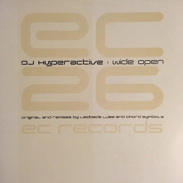 DJ Hyperactive : Wide Open (12")