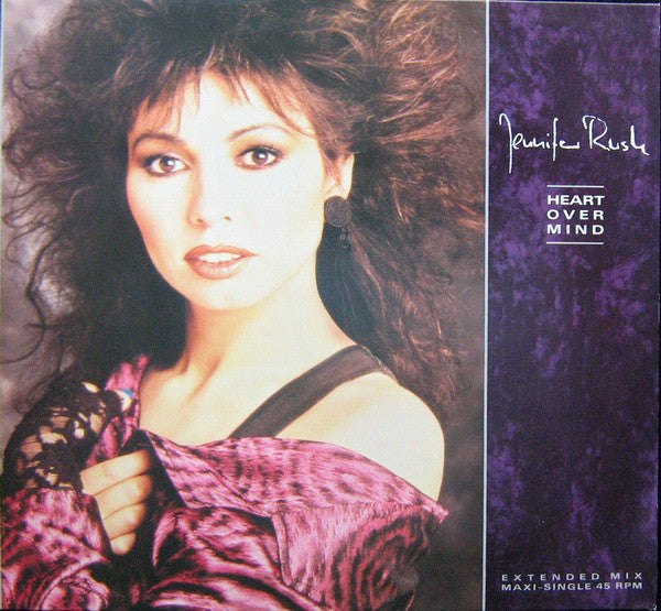 Jennifer Rush : Heart Over Mind (12", Maxi)