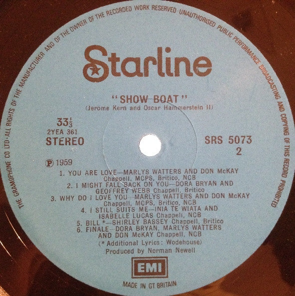 Various : Show Boat (LP, RE)